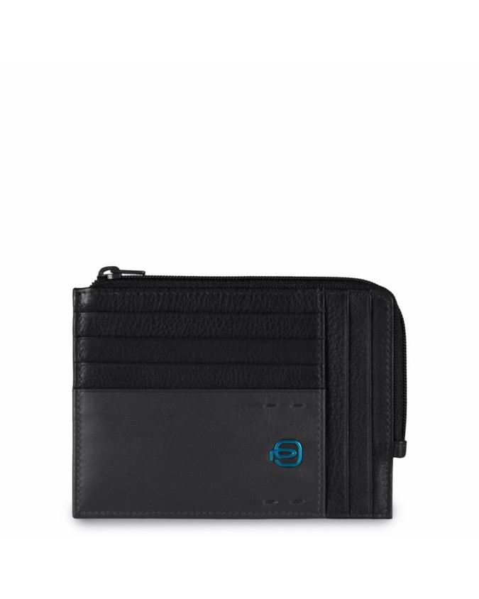 PIQUADRO - Bustina portamonete documenti e carte di credito -