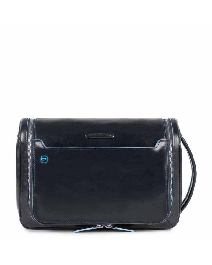 PIQUADRO - Beauty grande in pelle blu2 - Blu - BY3853B2/BLU2