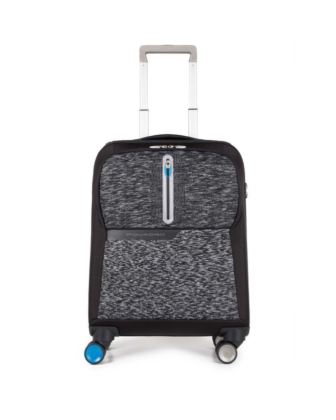 PIQUADRO - Trolley cabin 4 ruote pell_tess plac esp.ne b.pack -