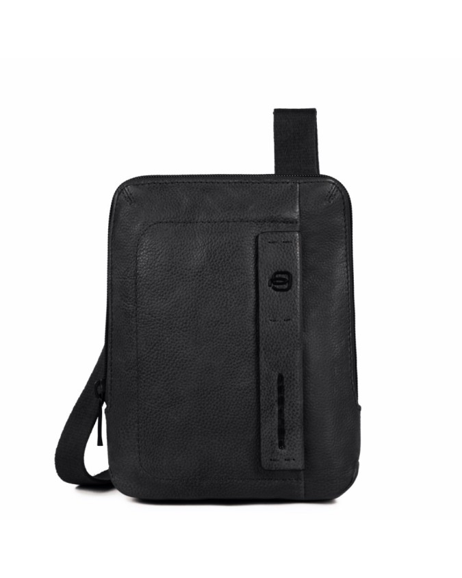 PIQUADRO - Borsello per iPad ® mini in pelle - Nero -