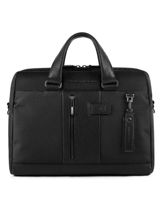 Cartelle porta PC PIQUADRO - Cartella 2 manici in pelle e