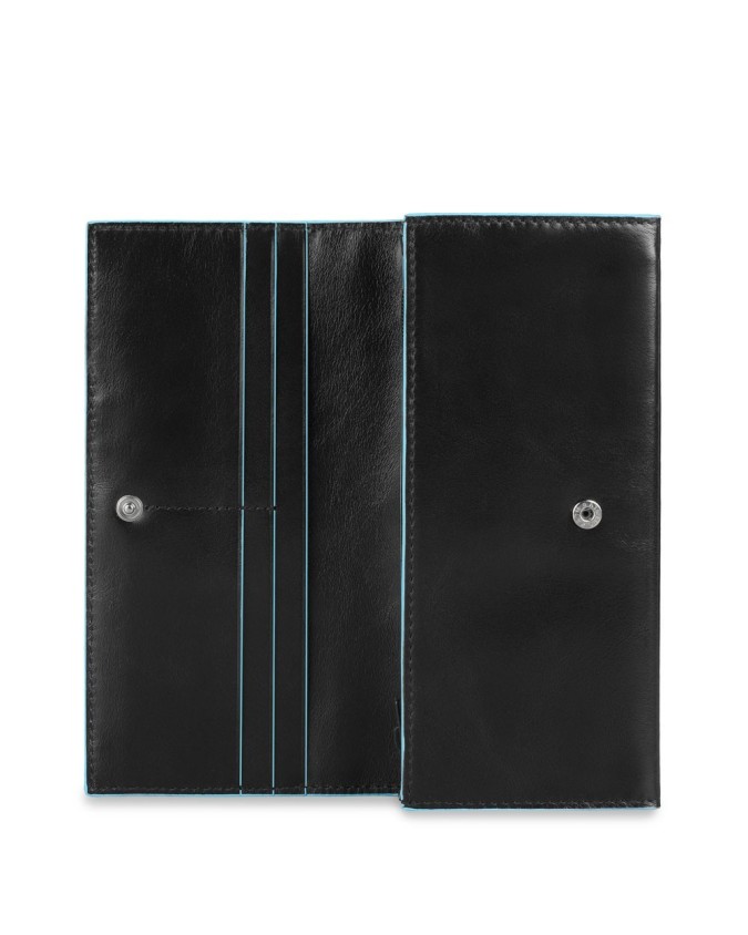Portafogli Donna PIQUADRO - Portafoglio donna in pelle - Nero -