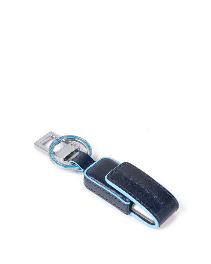 Portachiavi PIQUADRO - Portachiavi in pelle chiavetta USB da