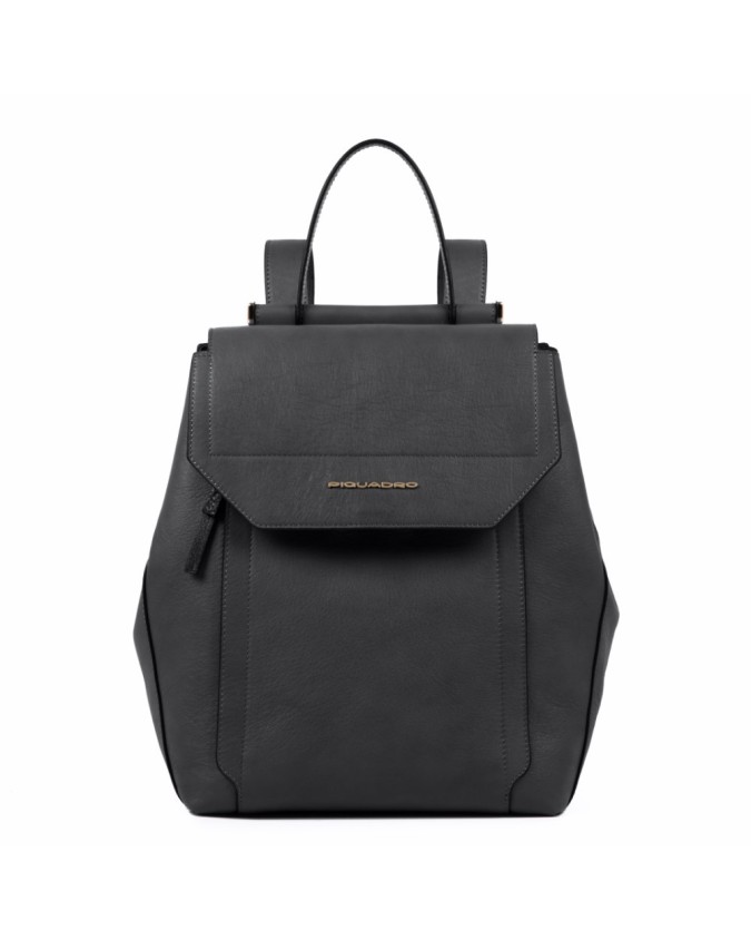 BORSE DA DONNA Piquadro - Zaino con patta in pelle porta tablet