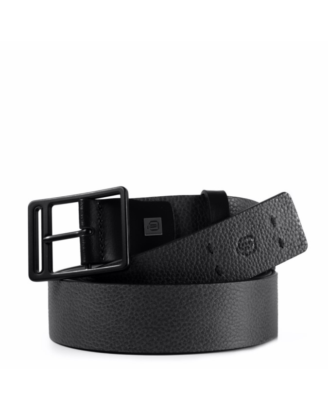 Cinture PIQUADRO - Cintura 35 mm in pelle - Nero - CU4213P15S/N