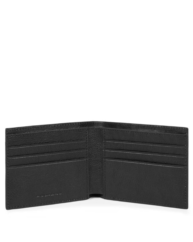 Piquadro - Portafoglio uomo in pelle Black Square