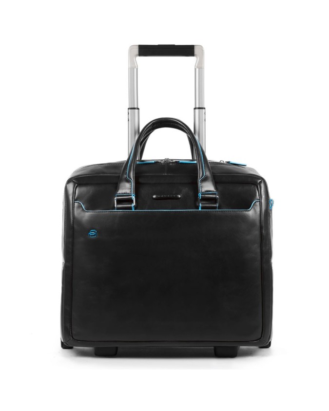 Cartelle con ruote Piquadro - Cartella trolley 2 ruote in pelle