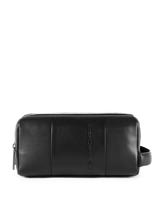 Pochette e Bustine Piquadro Beauty case in pelle Urban -