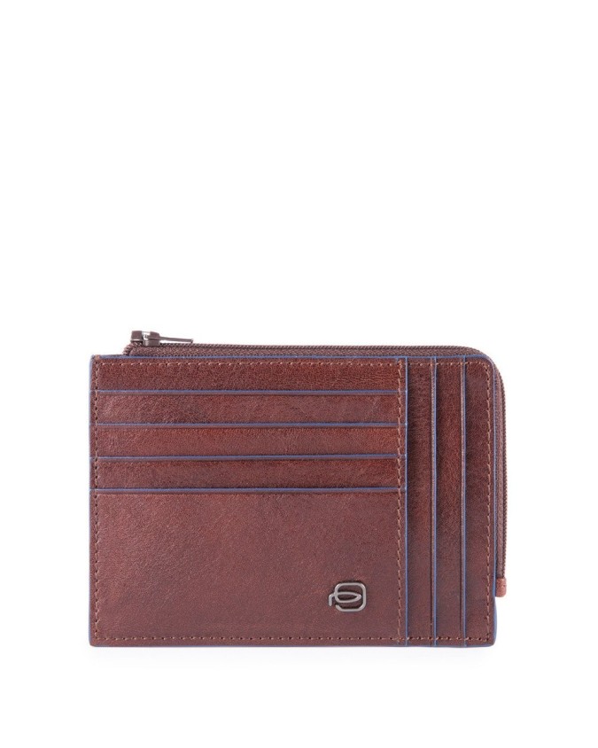 Portafogli Uomo Piquadro Bustina porta carte di credito Blue