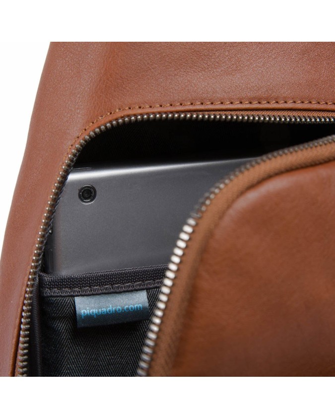 Zaino Monospalla Piquadro - Monospalla porta iPad® Black Square