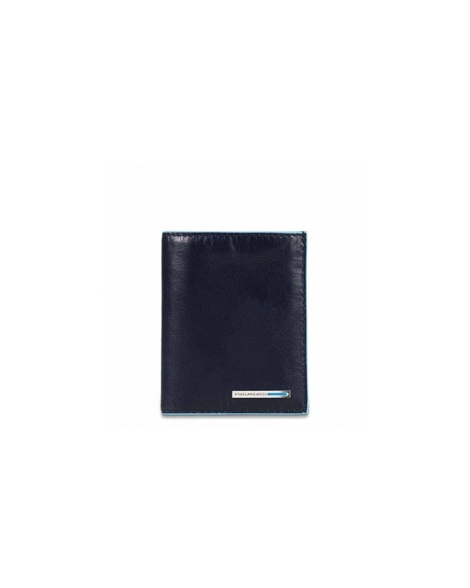 Piquadro - Portafoglio uomo con porta monete, porta carte Blue Square