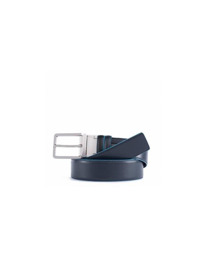 Cinture Piquadro - Cintura uomo reversibile con fibbia ad