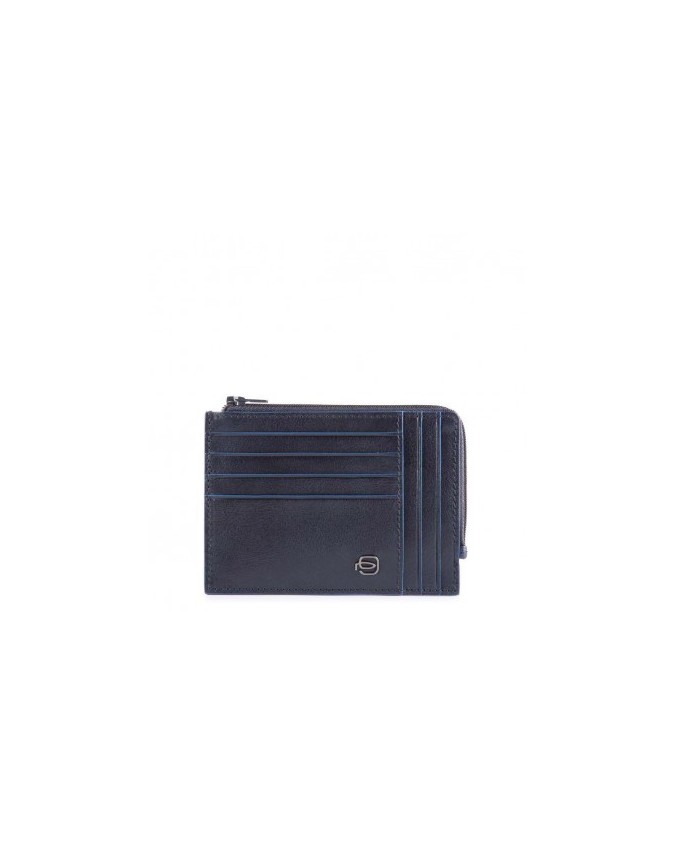Portafogli Uomo Piquadro Bustina porta carte di credito Blue