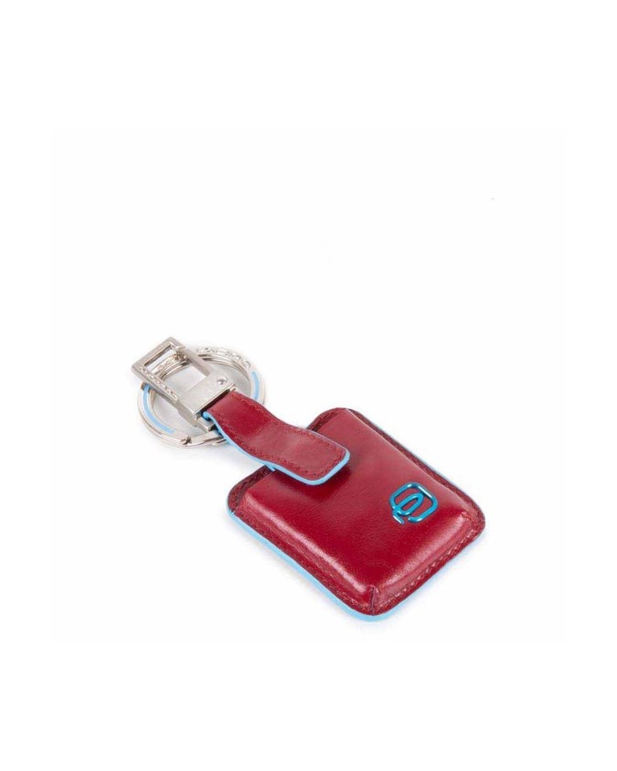 Portachiavi Piquadro - Portachiavi in pelle Blue Square con
