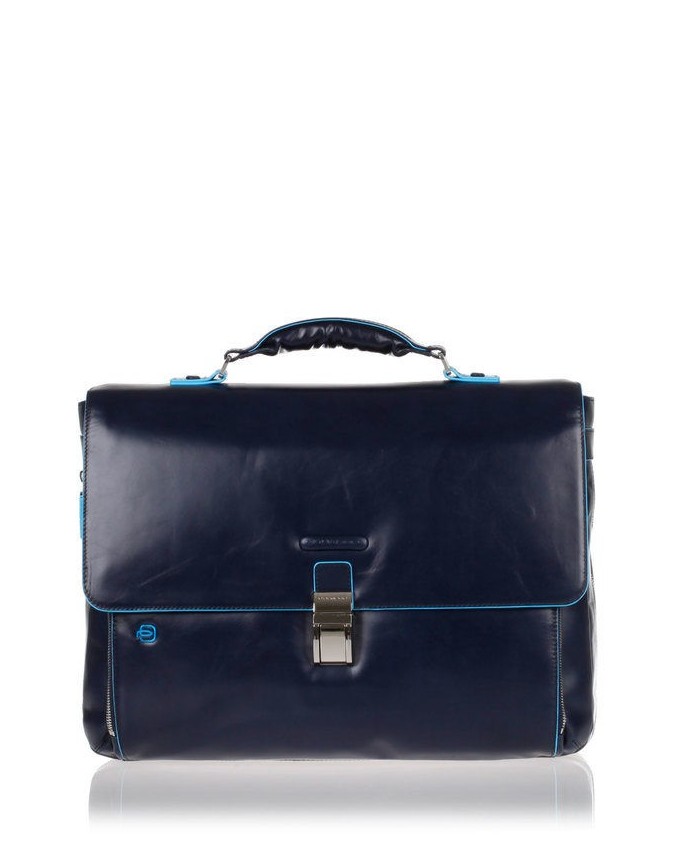 PIQUADRO - Cartella in pelle con patta - CA3111B2