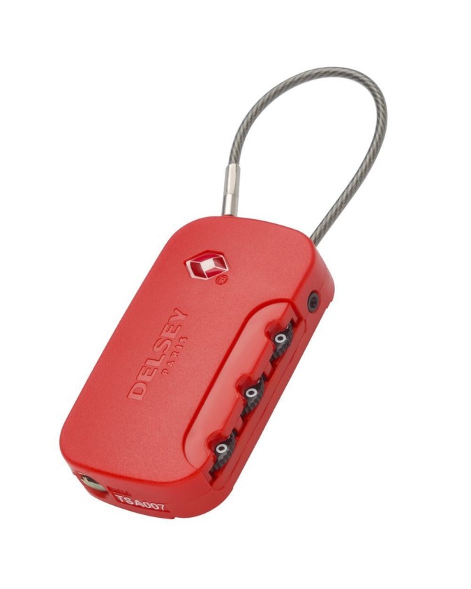 Lucchetti TSA Delsey - Lucchetto con 3 combinazioni TSA -