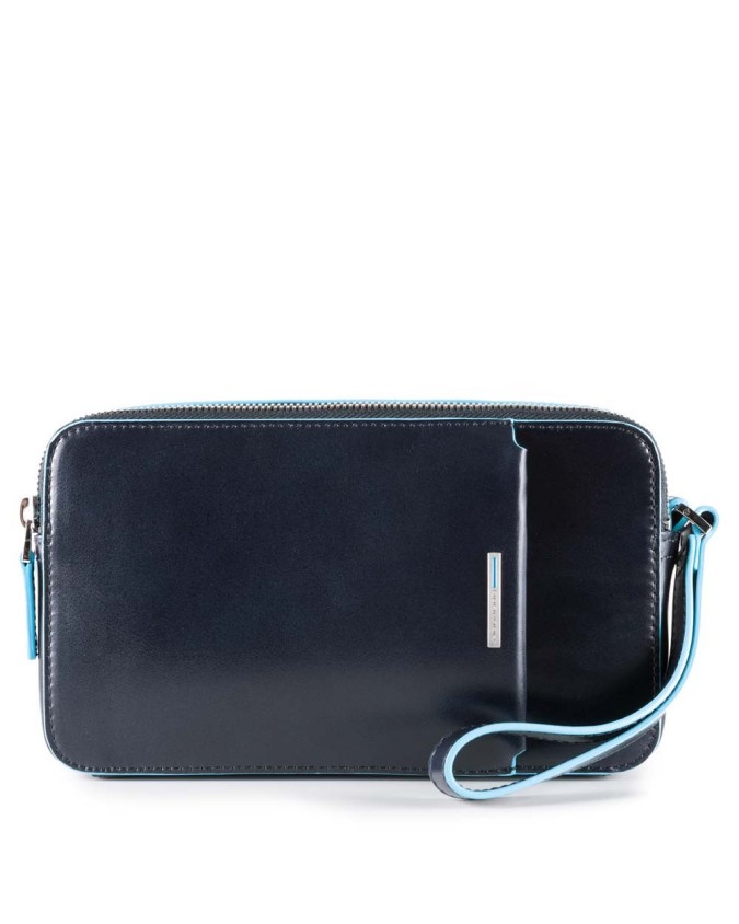 Pochette e Bustine Piquadro - Pochette uomo con tasca frontale