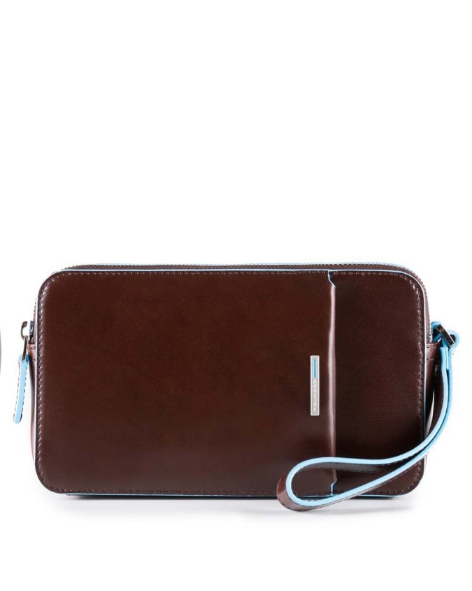 Pochette e Bustine Piquadro - Pochette uomo con tasca frontale