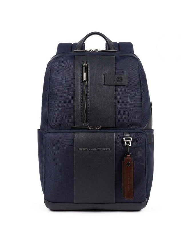 Zaini Porta PC Piquadro - Zaino in pelle e tessuto All-tech