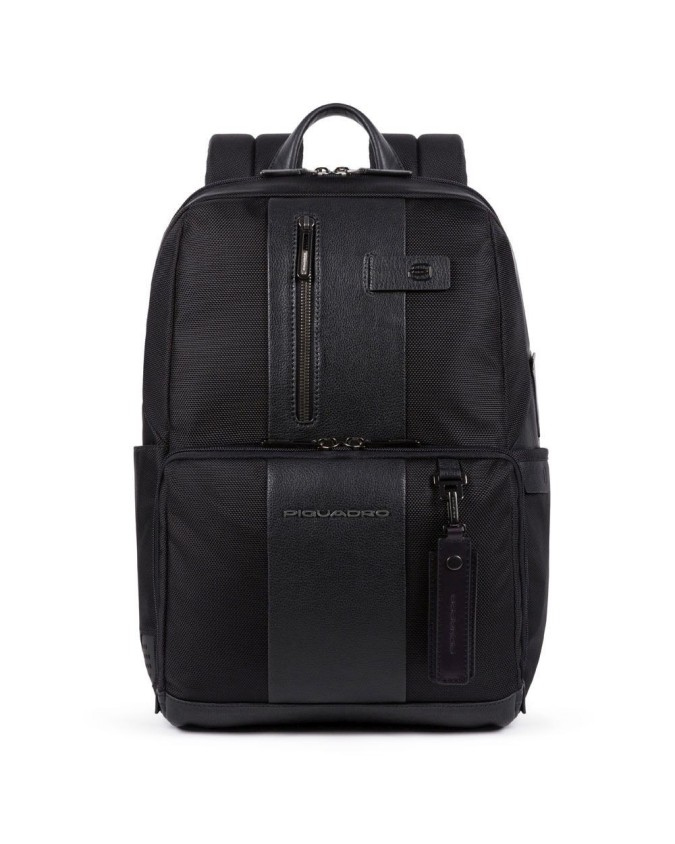 Zaini Porta PC Piquadro - Zaino in pelle e tessuto All-tech