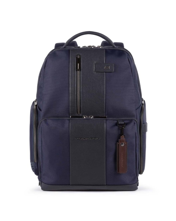 Zaini Porta PC Piquadro - Zaino iconico all-tech in pelle e