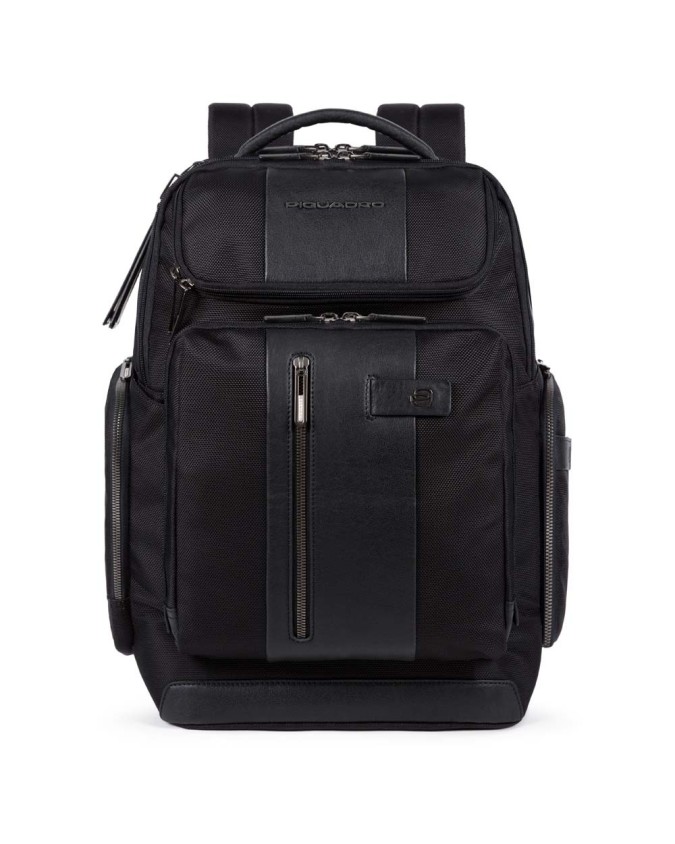 Zaini Porta PC Piquadro - Zaino fast-check Brief 2 con placca
