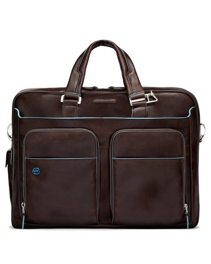 Piquadro Borsa porta PC 15" espandibile con tracolla Blue Square