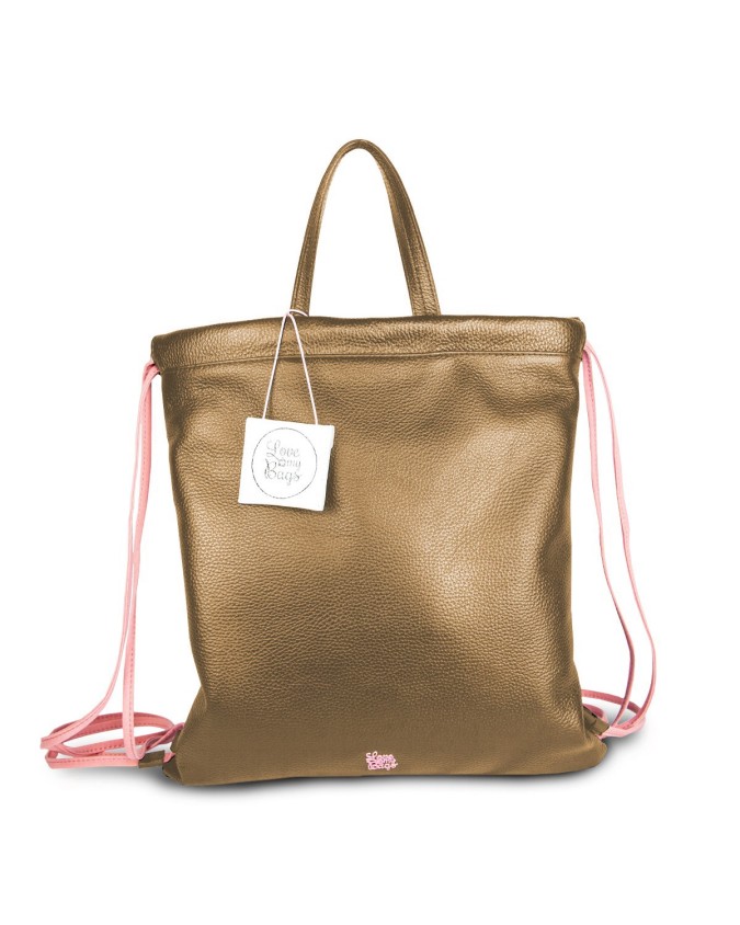 Zainetti Donna Love My Bags Happy - Zaino in vitello con