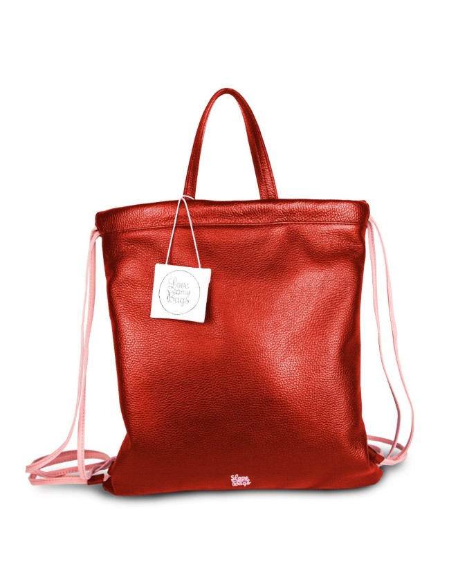 Zainetti Donna Love My Bags Happy - Zaino in vitello con
