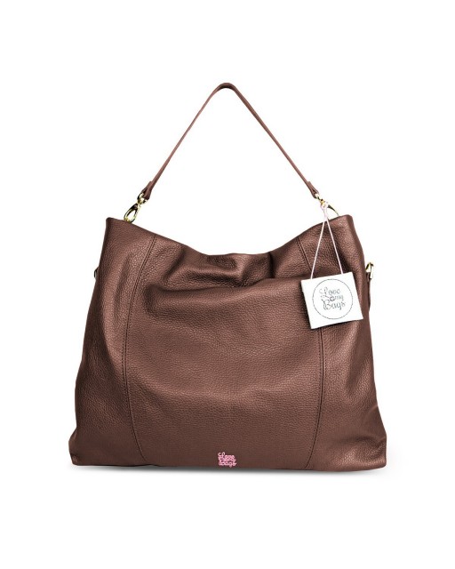 Borse a Mano Love My Bags Happy - Sacca in vitello con manico
