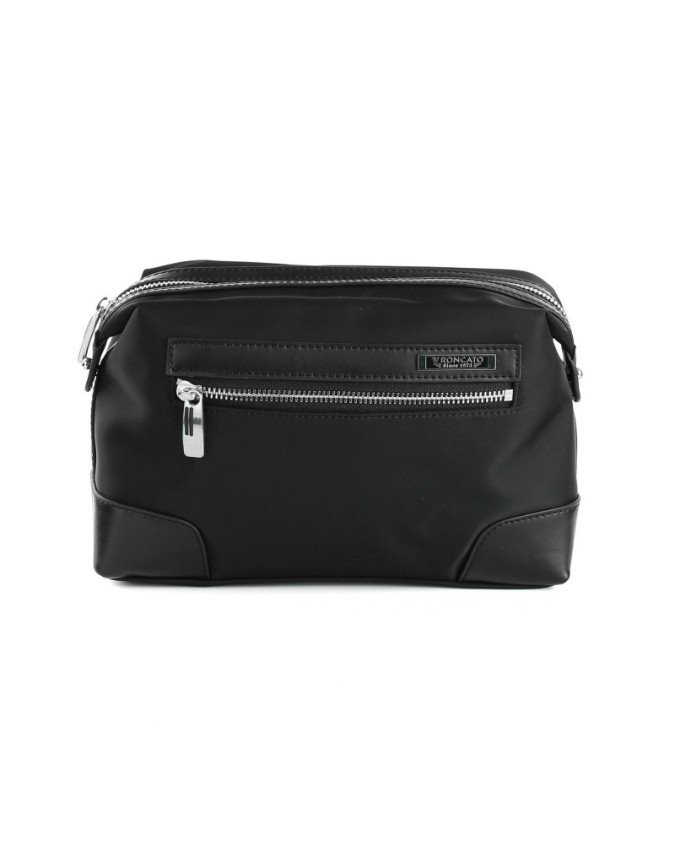 Beauty case Roncato - Trousse da viaggio in nylon e pelle E-Lite