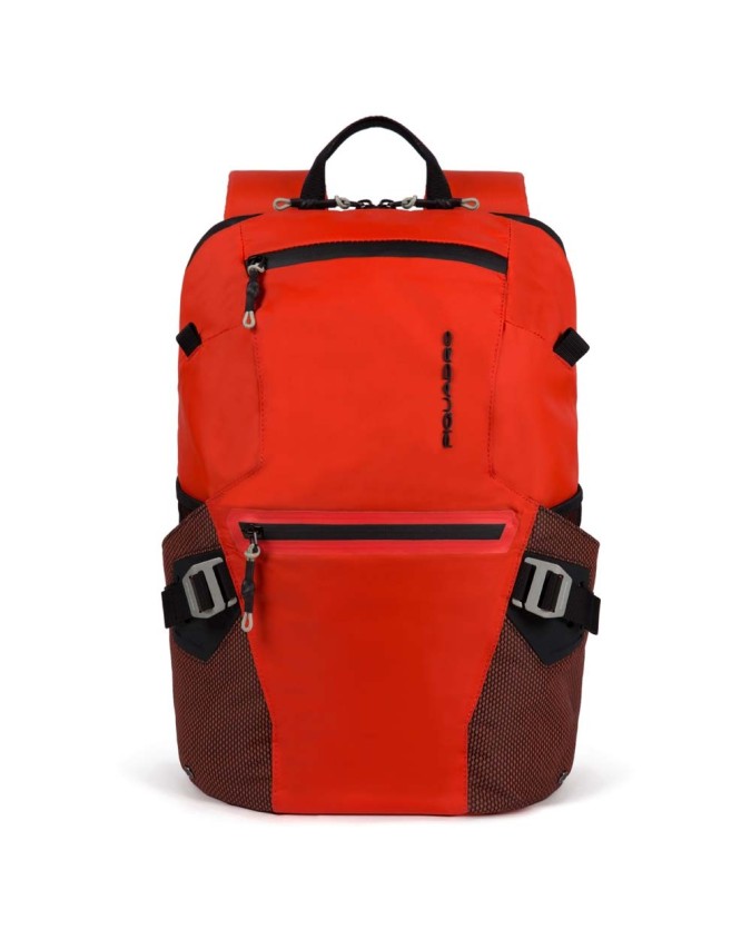 Zaini Porta PC Piquadro - Zaino medio in Tessuto Riciclato