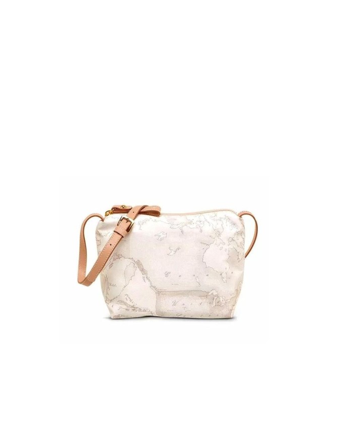 Alviero Martini Prima Classe - Borsa a tracolla piccola Geo Soft White