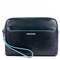 Pochette Donna Piquadro - Pochette porta tablet con manico in