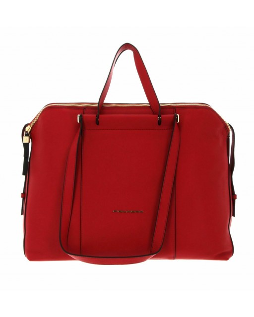 BORSE DA DONNA Piquadro - Borsa tre comparti in pelle Circle