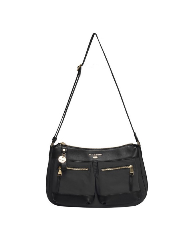 BORSE DA DONNA Nannini - Borsa a tracolla con tasche frontali