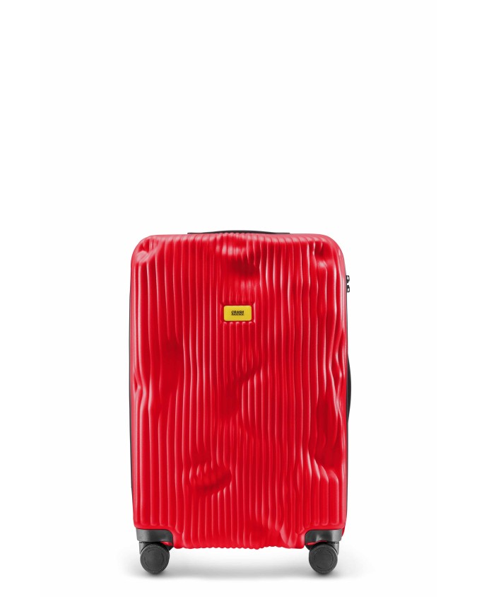 Trolley Crash Baggage - Trolley Medium 4 Ruote Linea Stripe