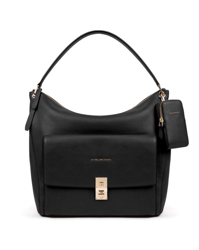 BORSE DA DONNA Piquadro - Borsa hobo in pelle Dafne