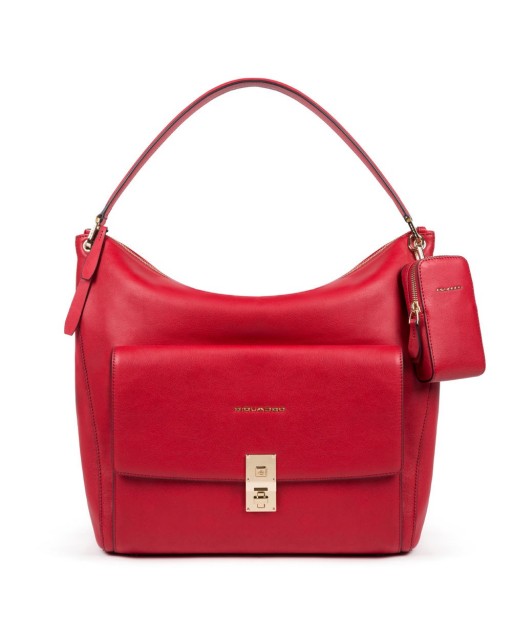 BORSE DA DONNA Piquadro - Borsa hobo in pelle Dafne