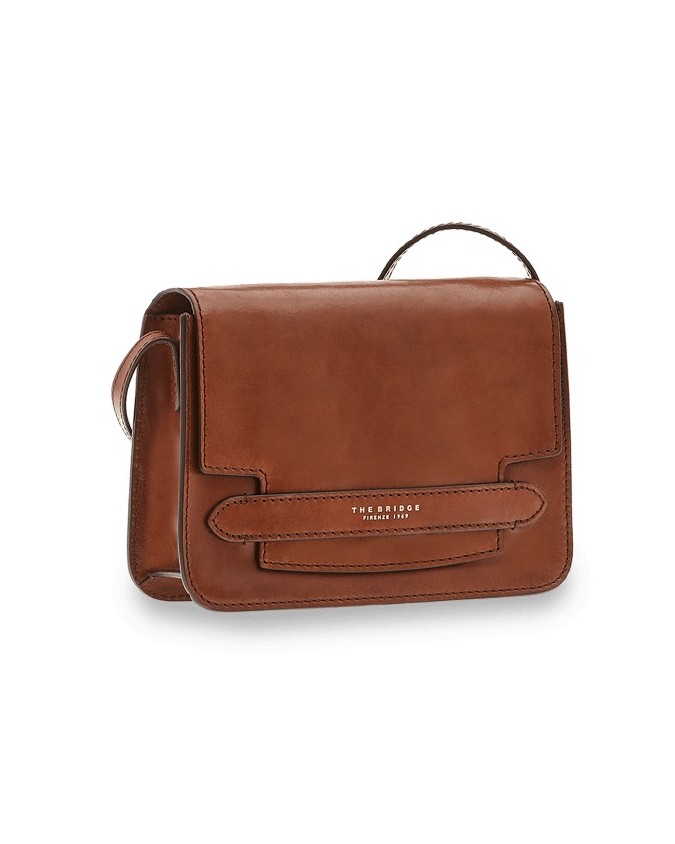 BORSE DA DONNA The Bridge - Borsa a tracolla in pelle con patta