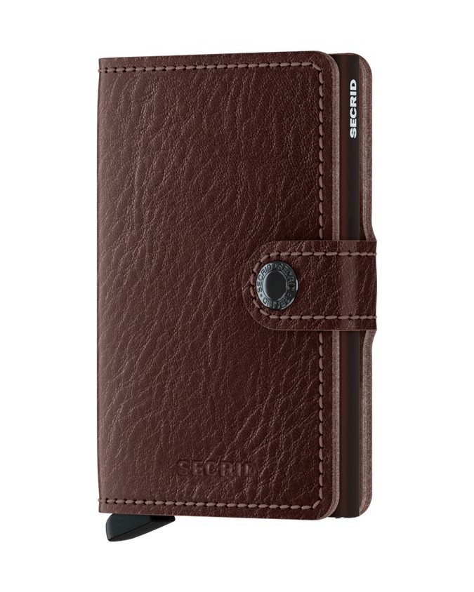 Portafogli Uomo Secrid - Miniwallet in pelle e alluminio