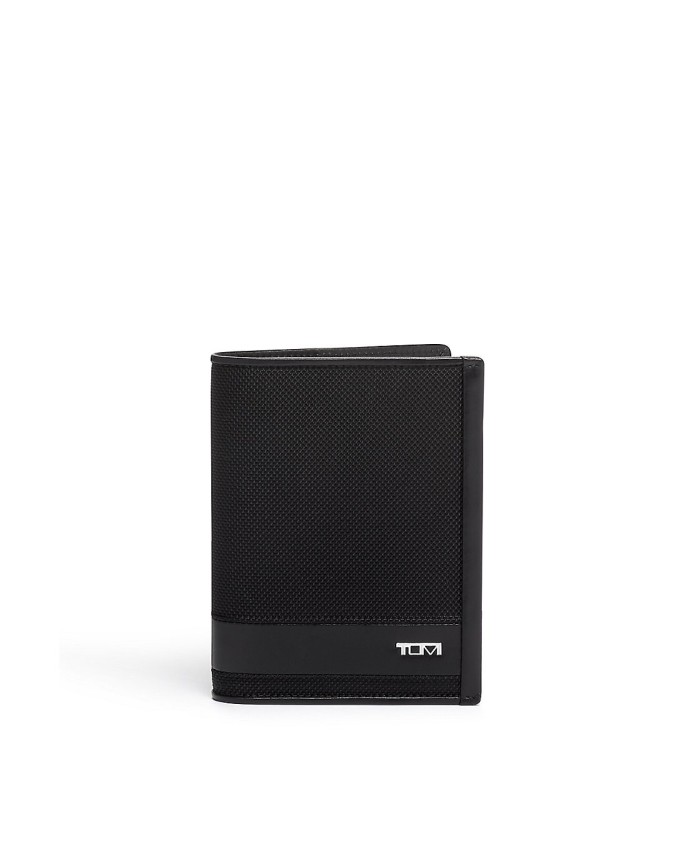 Altro Tumi - Cover per passaporto in nylon e pelle Alpha SLG