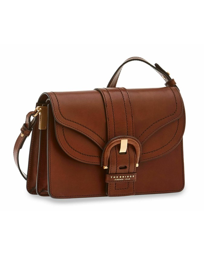BORSE DA DONNA The Bridge - Borsa media a tracolla con patta in