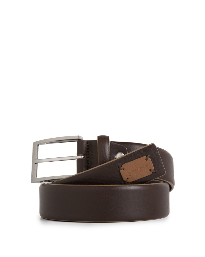Cinture PIQUADRO - Cintura 35mm in pelle - Marrone - CU3898C52/M