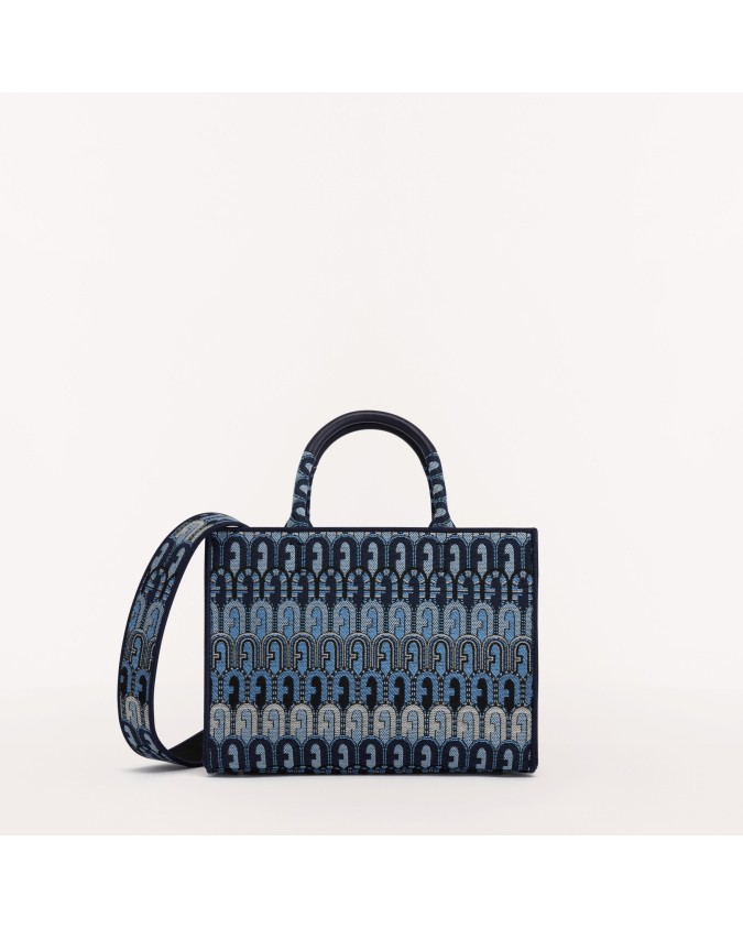 BORSE DA DONNA Furla - Borsa a mano shopping in tessuto Jaquard