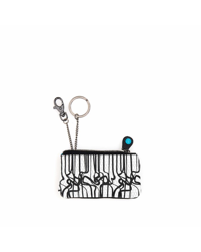 Gabs - Portachiavi a bustina in pelle Saint Larix Black