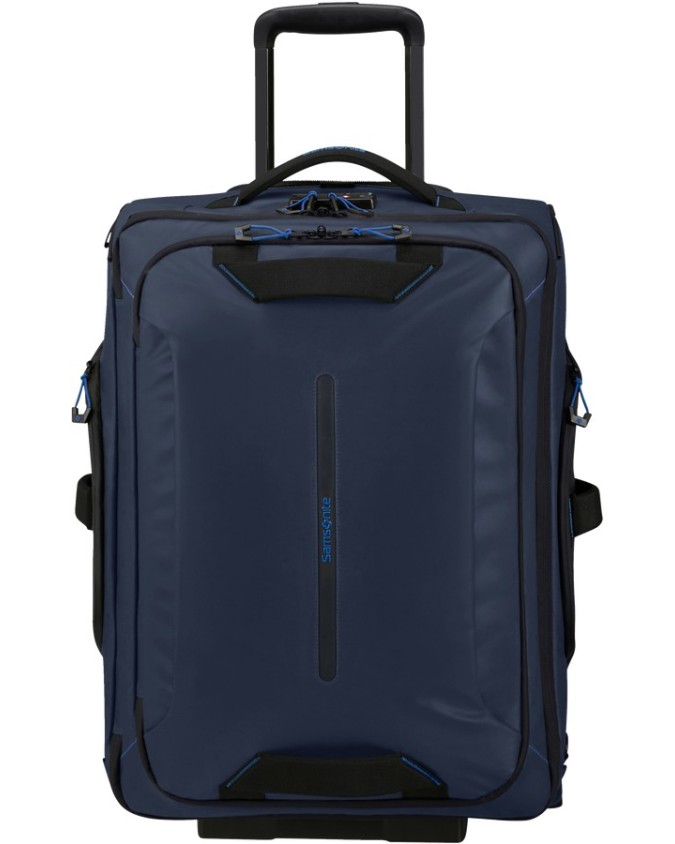 Samsonite - Trolley/zaino piccolo in tessuto riciclato con 2 ruote 55 cm Ecodiver