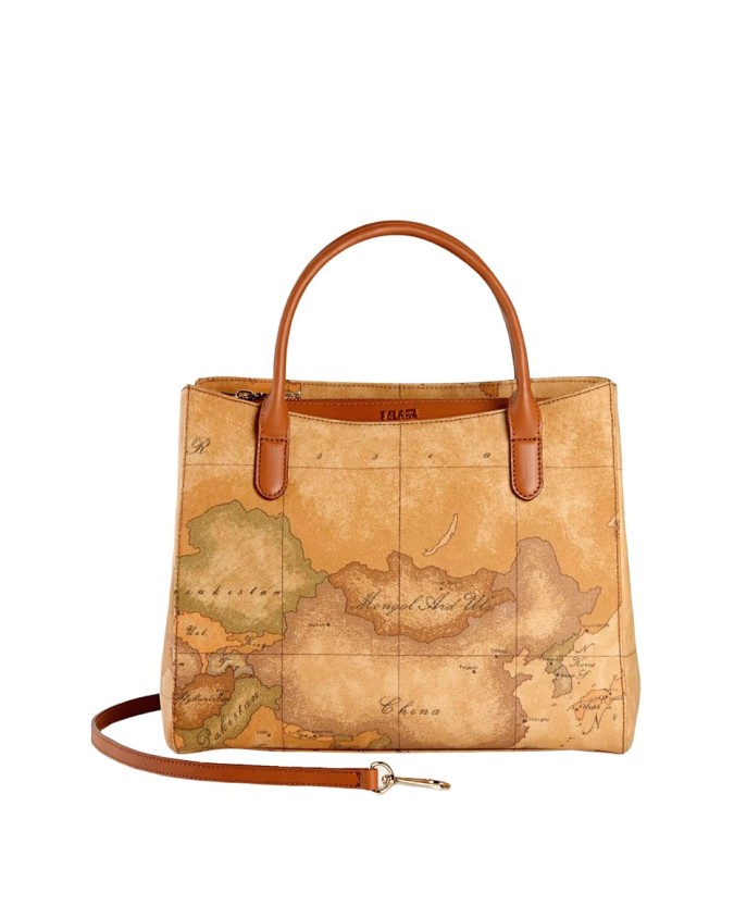 Alviero Martini Prima Classe -  Borsa piccola a mano con tracolla Geo Classic