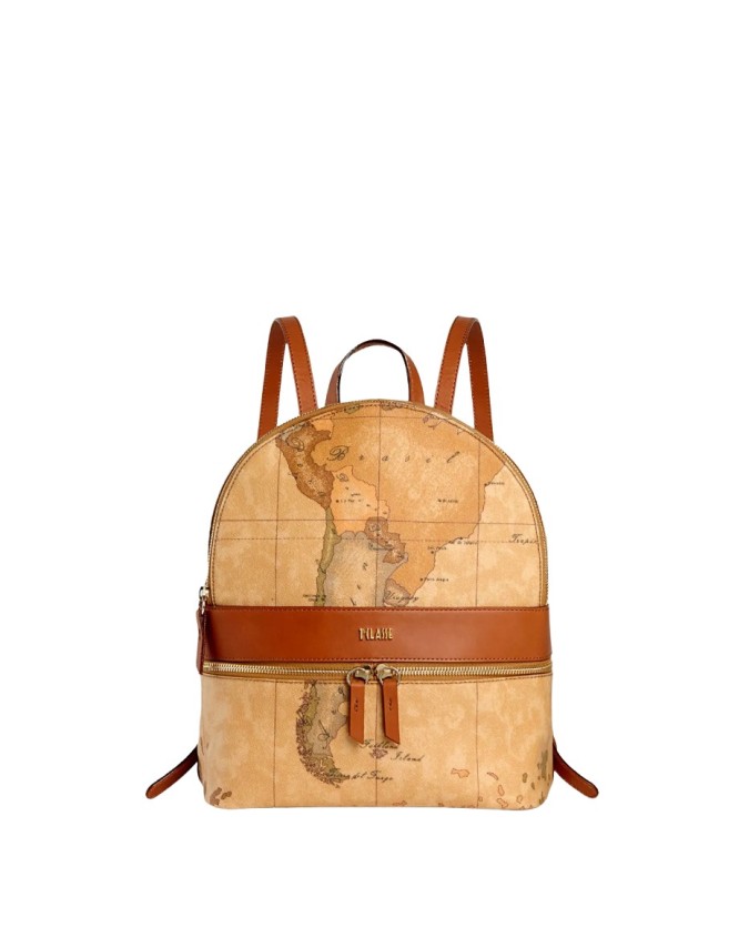 Alviero Martini Prima Classe - Geo Classic Zaino medio con logo Prima Classe