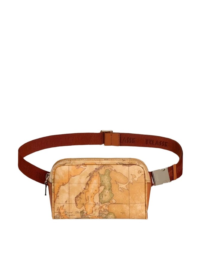 Alviero Martini Prima Classe - Marsupio con cintura a nastro Geo Classic